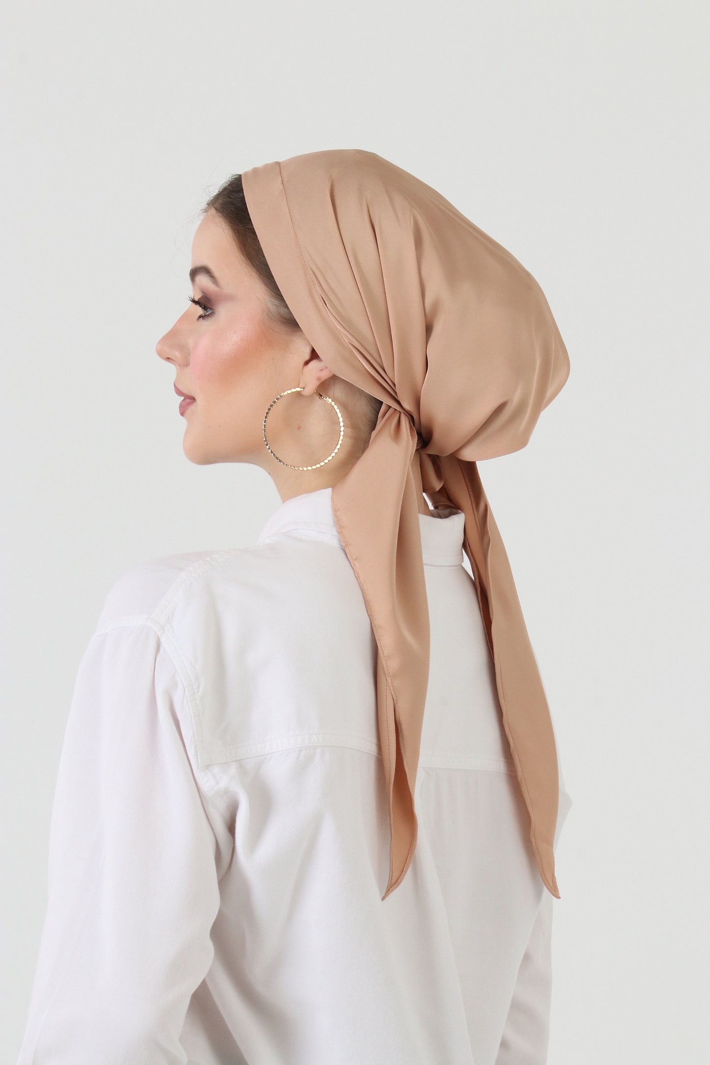 Armani Silk Wrap - Golden Nude