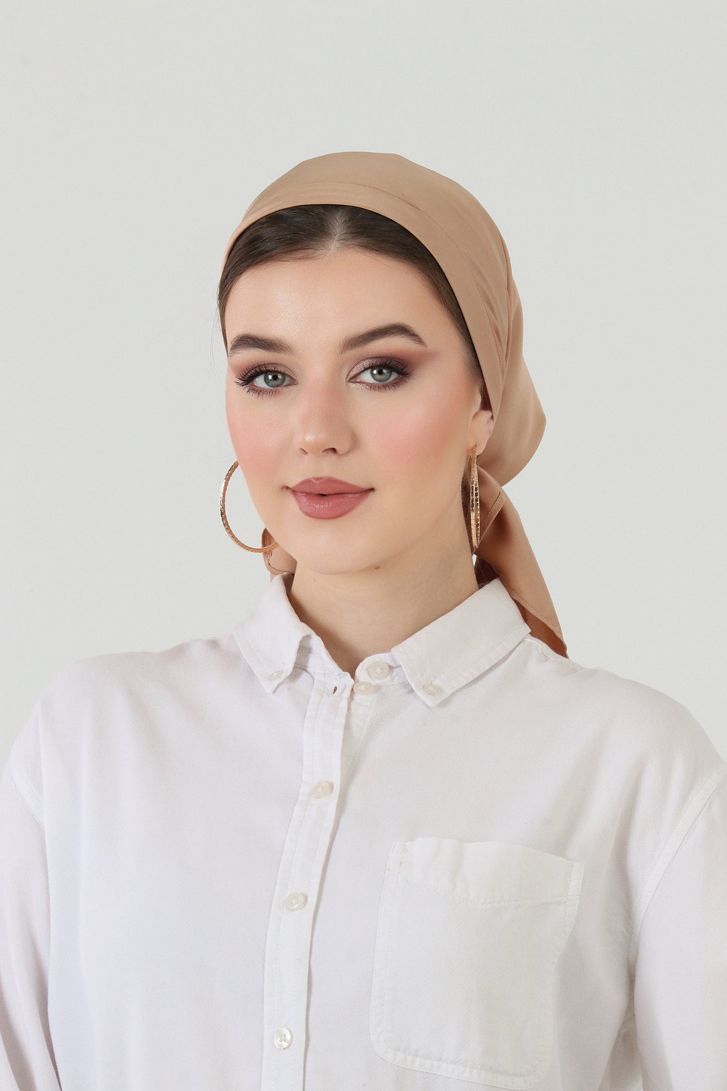 Armani Silk Wrap - Golden Nude
