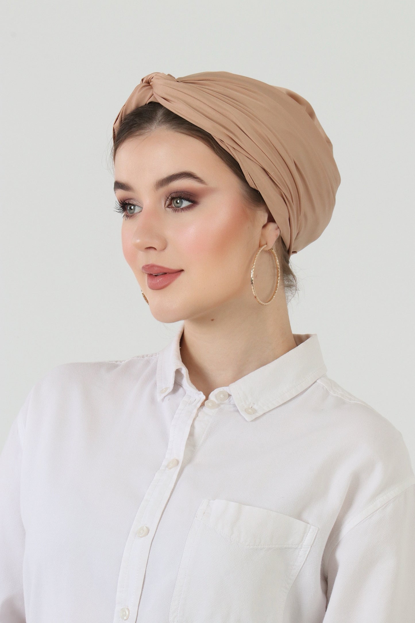 Armani Silk Wrap - Golden Nude