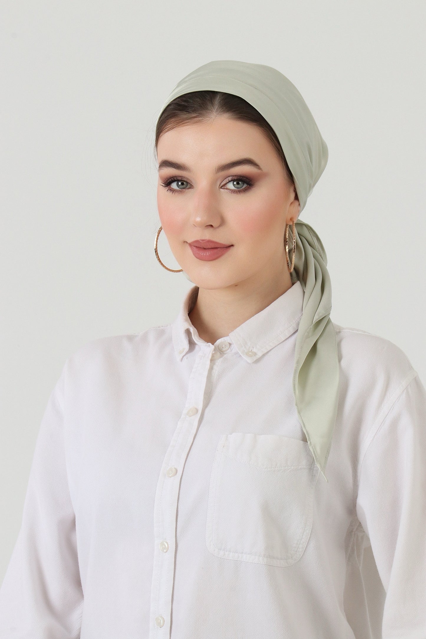 Armani Silk Wrap - Pistachio