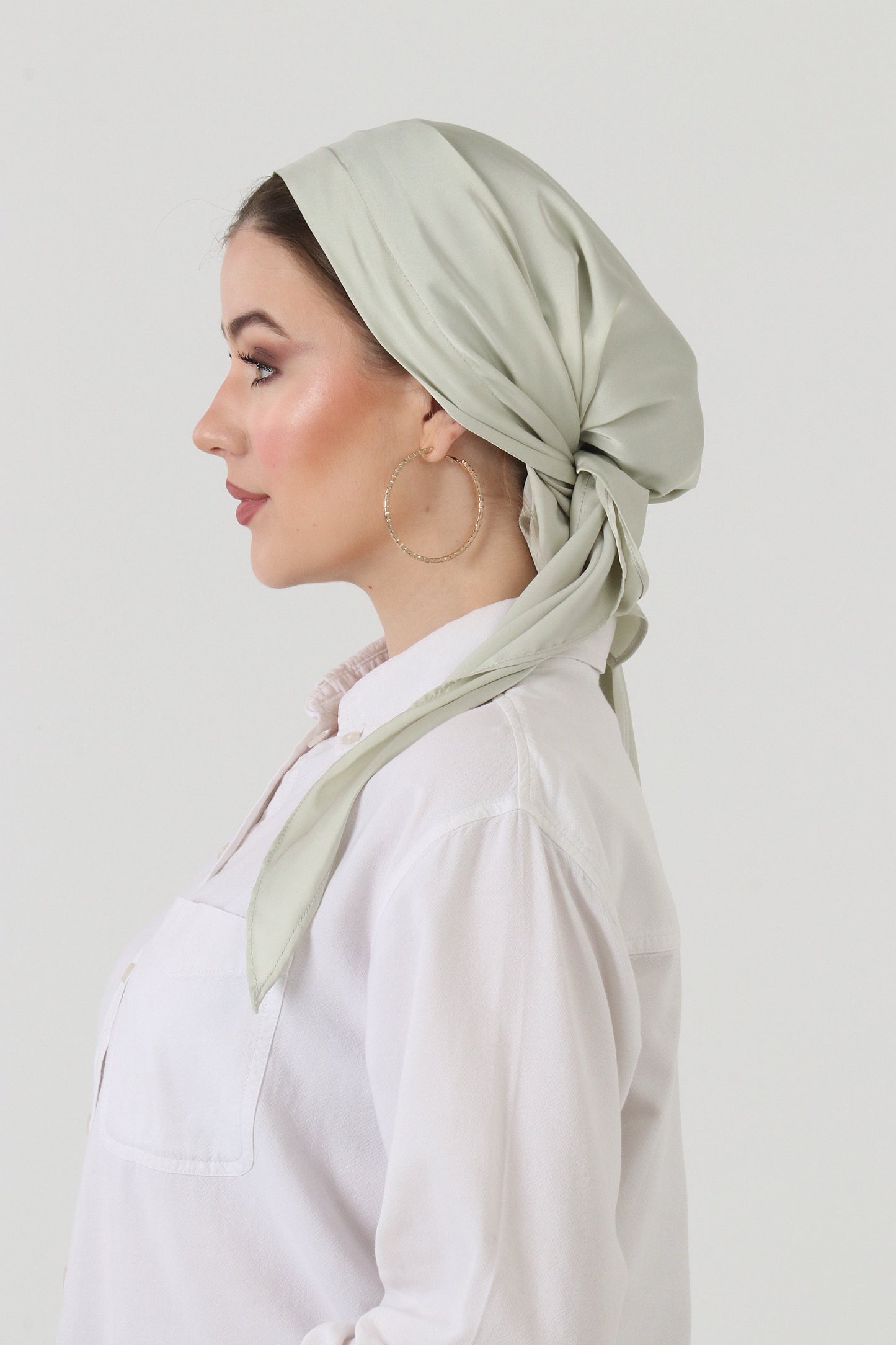 Armani Silk Wrap - Pistachio