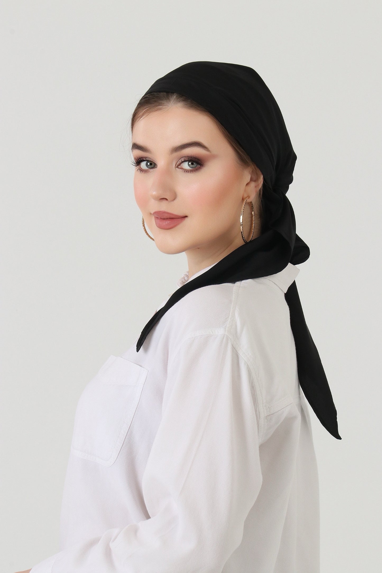 Armani Silk Wrap - Black