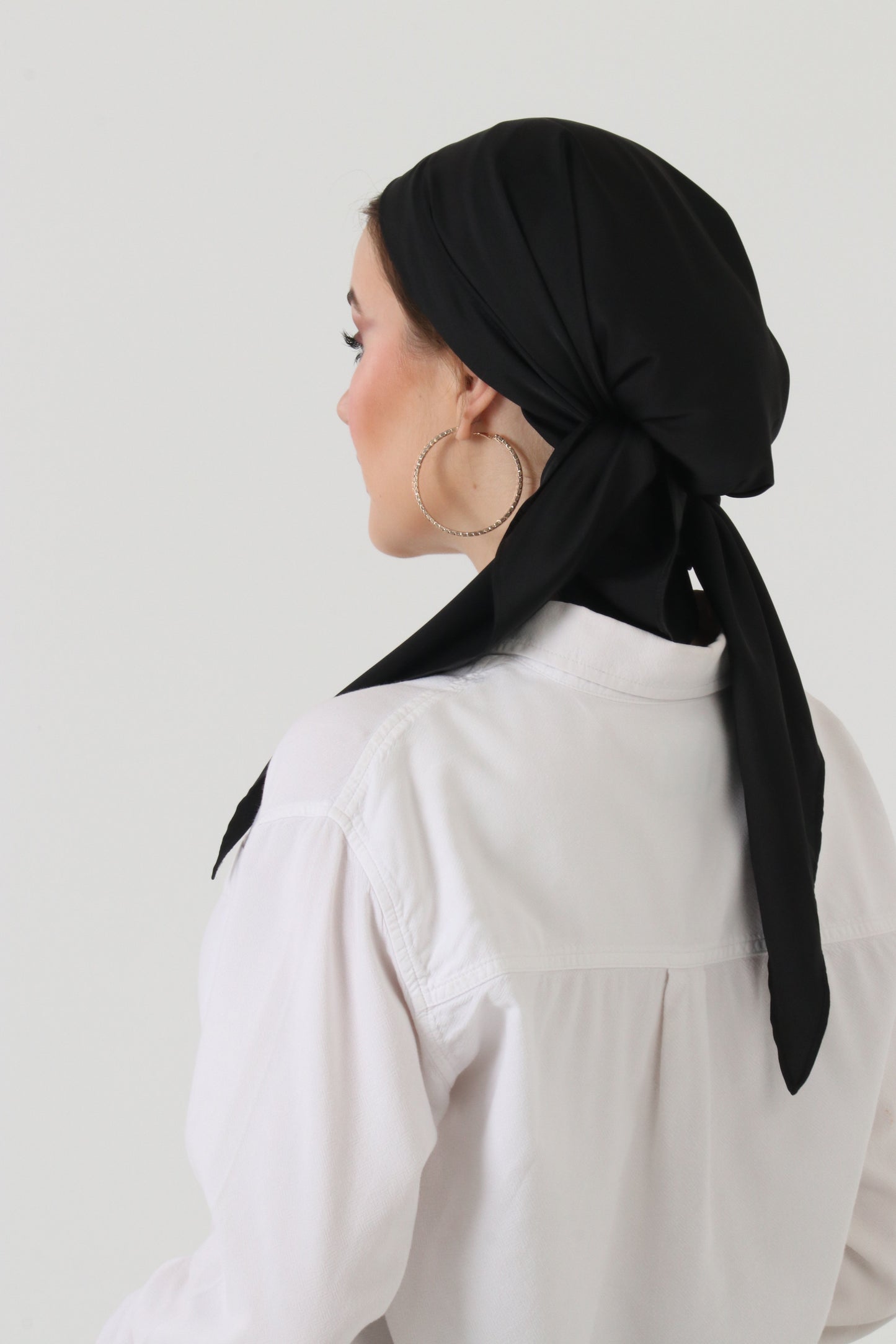 Armani Silk Wrap - Black