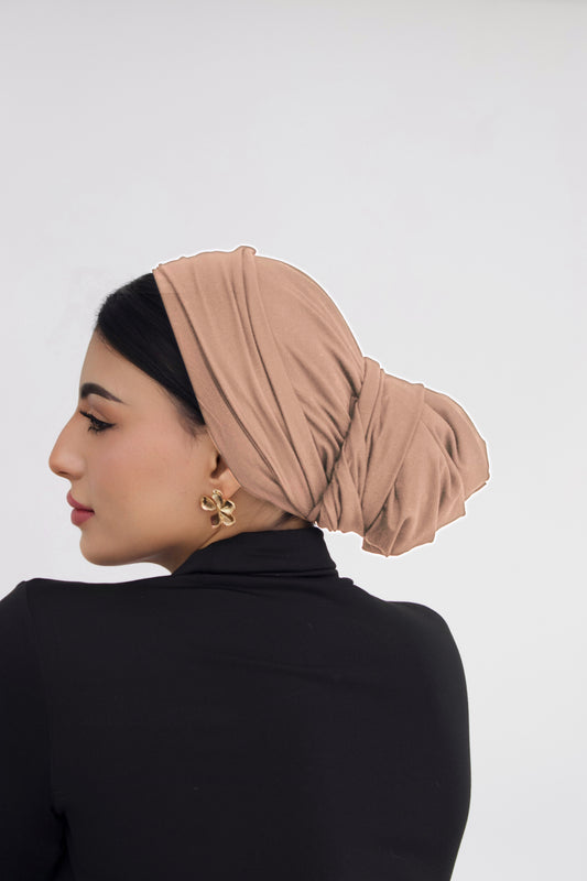 The Classic Turban - Desert Beige