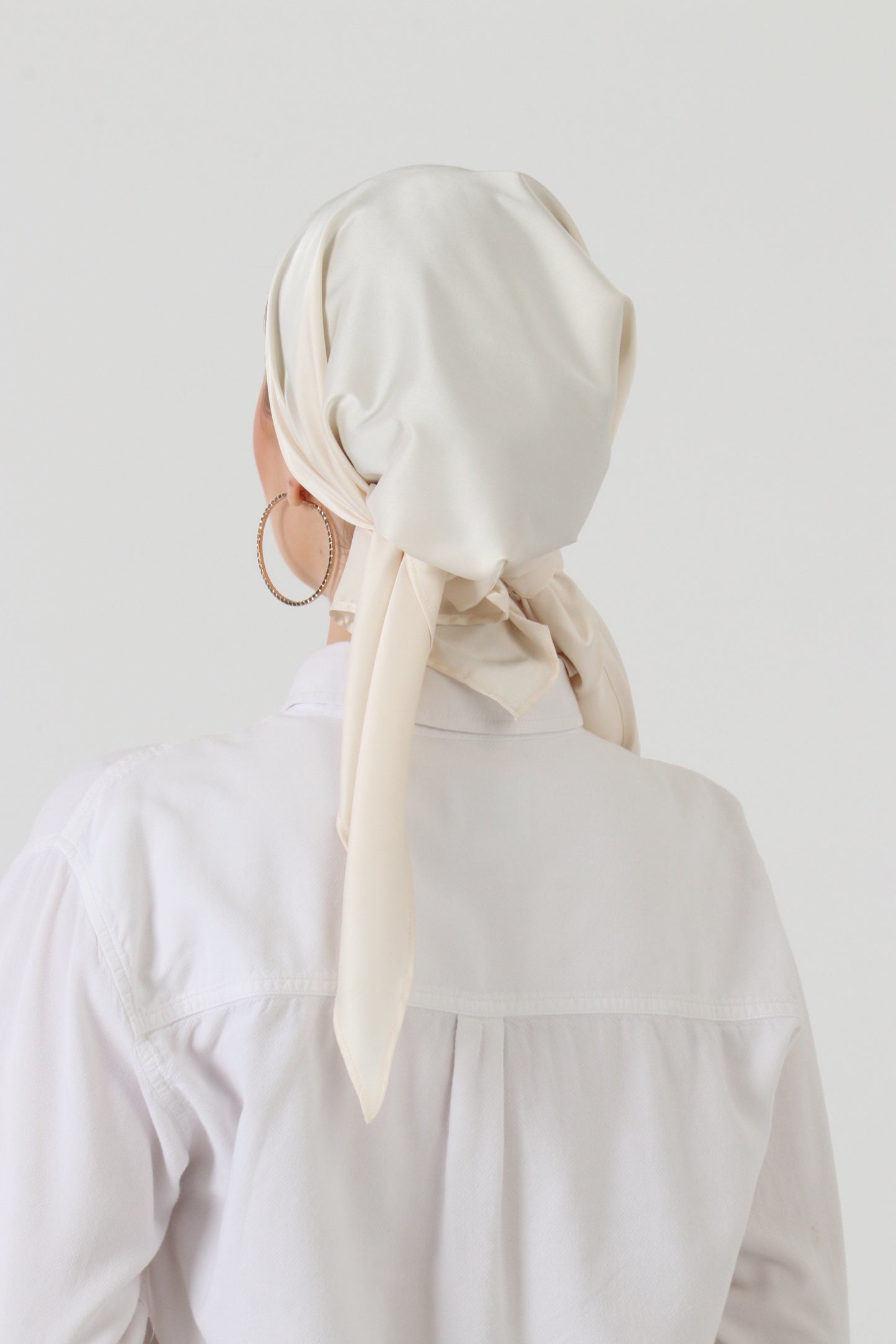 Armani Silk Wrap - Creamy