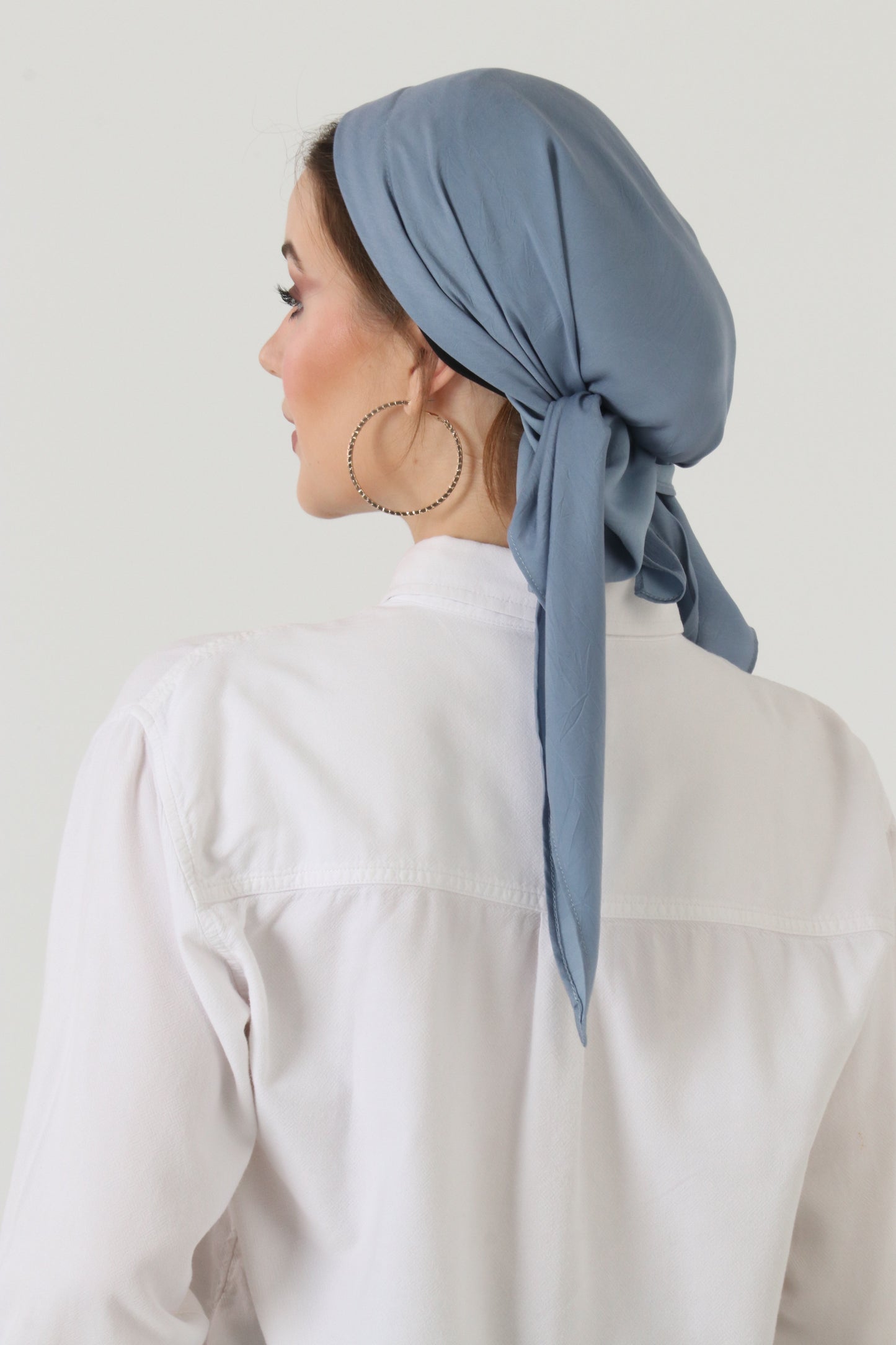Marble Crush Silk - Powder Blue