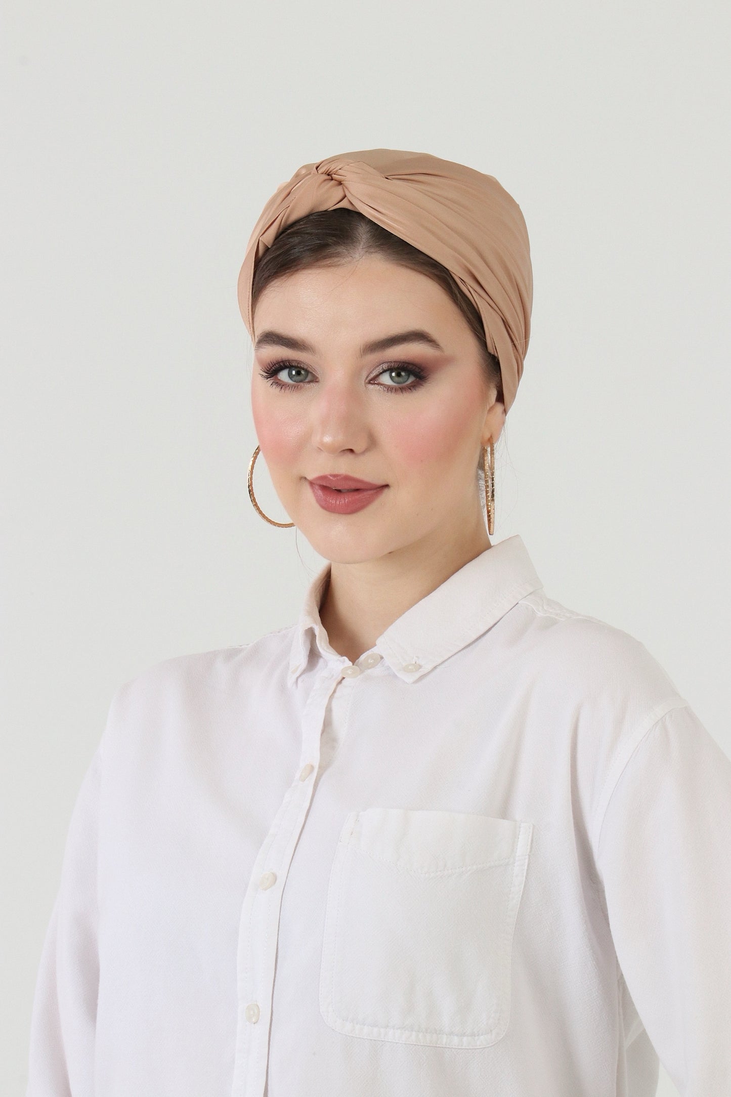 Armani Silk Wrap - Golden Nude