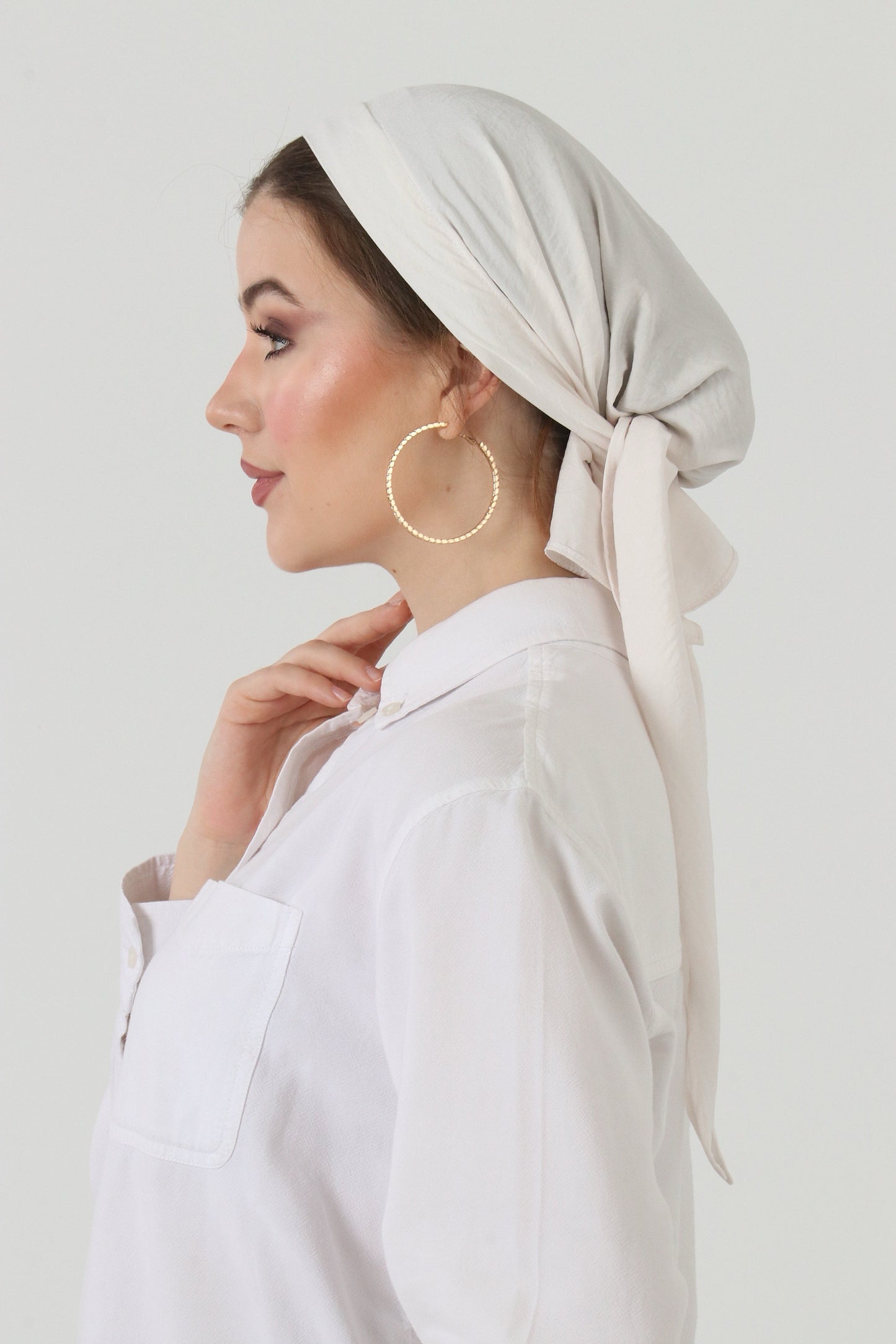 Marble Crush Silk - Off White