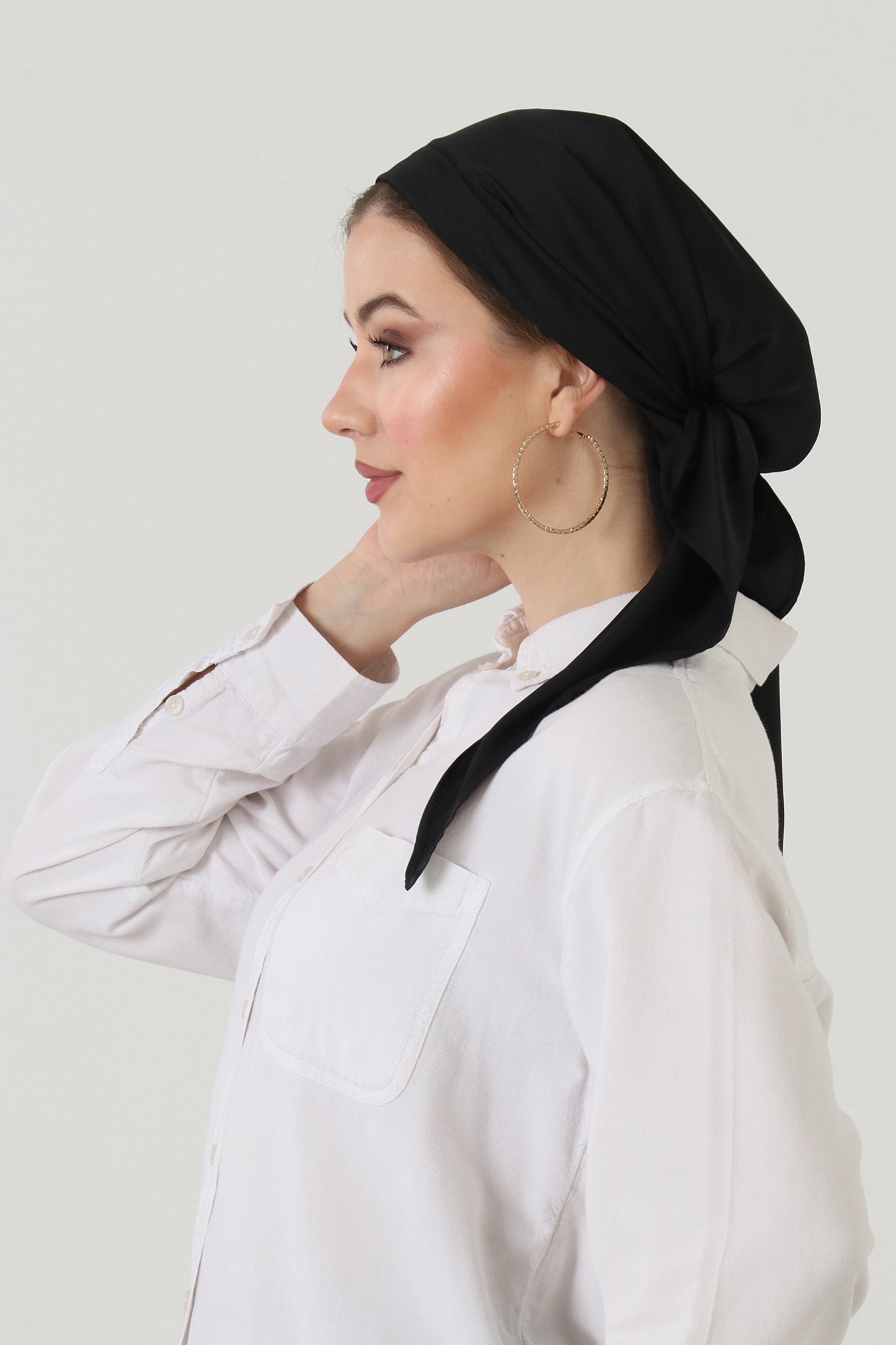 Armani Silk Wrap - Black