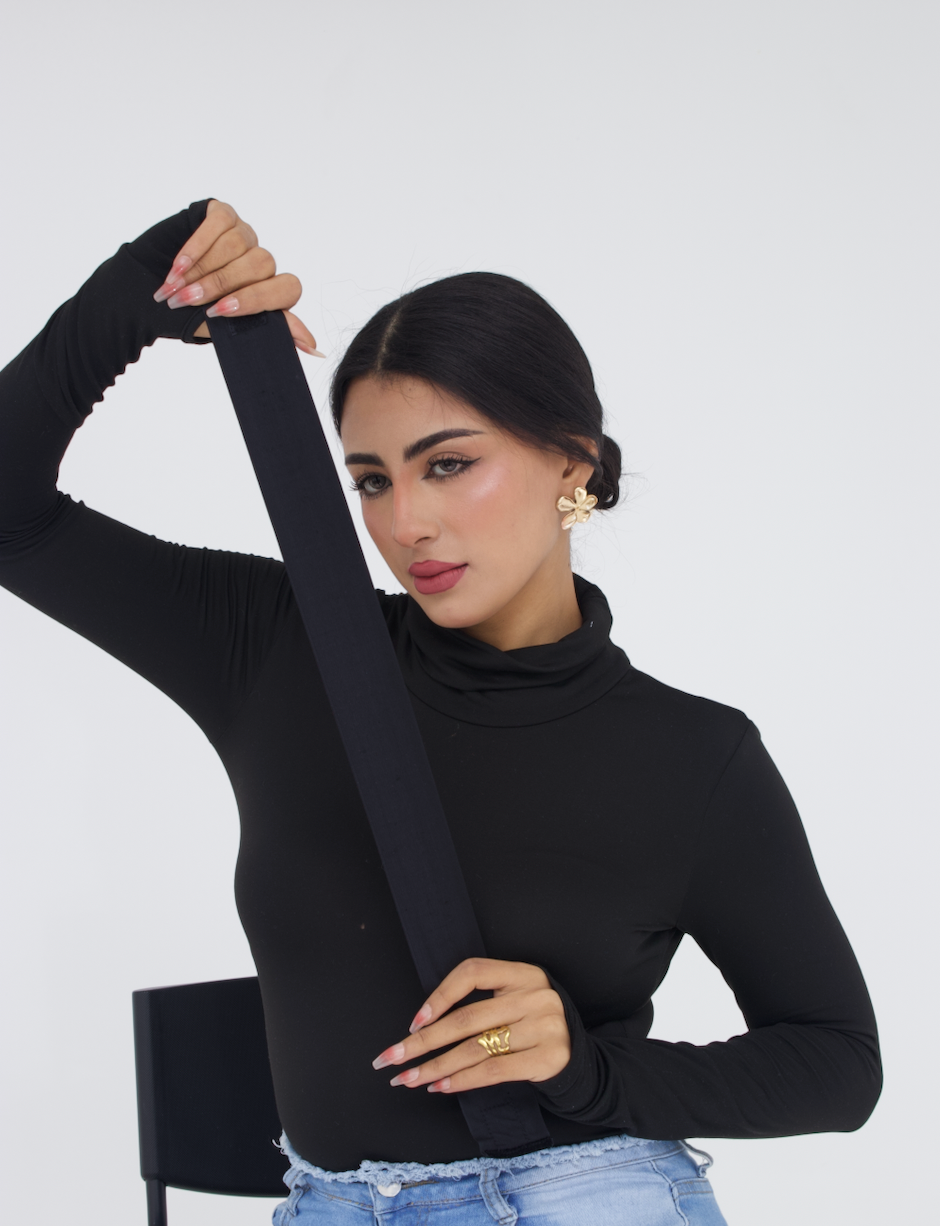 Headband Velvet - Black
